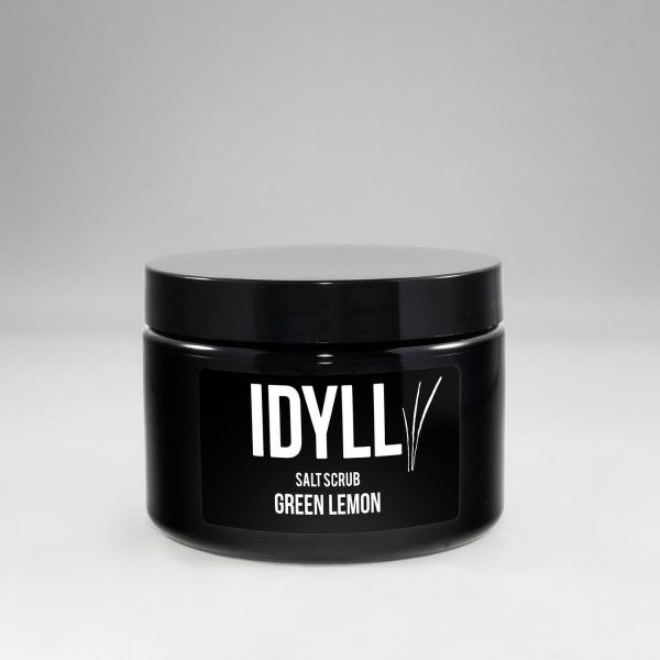 IDYLL SWEDEN – Salt Scrub, Green Lemon
